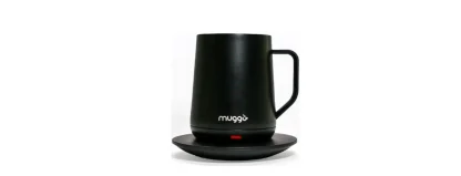 Self stirring mug black